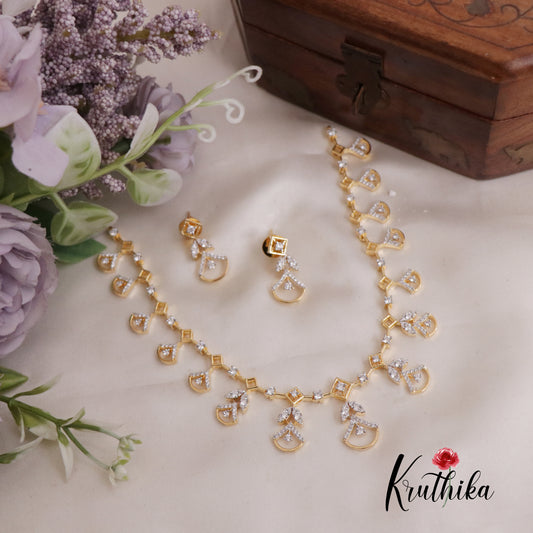 Beautiful CZ Sparking Necklace NC2404