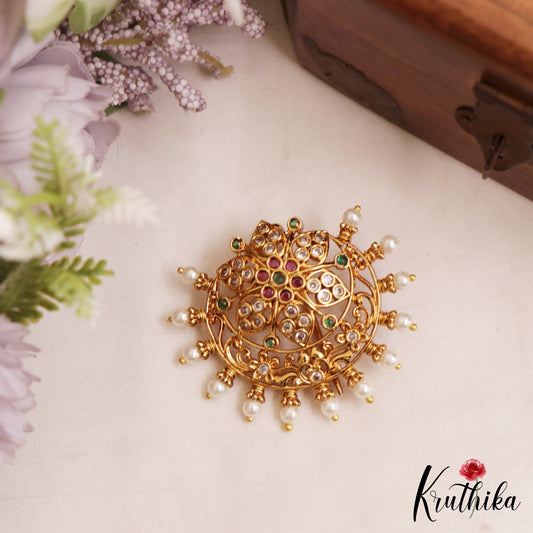 Classic Floral Motifs Chandra Surya Kemp Hair Ornaments J410