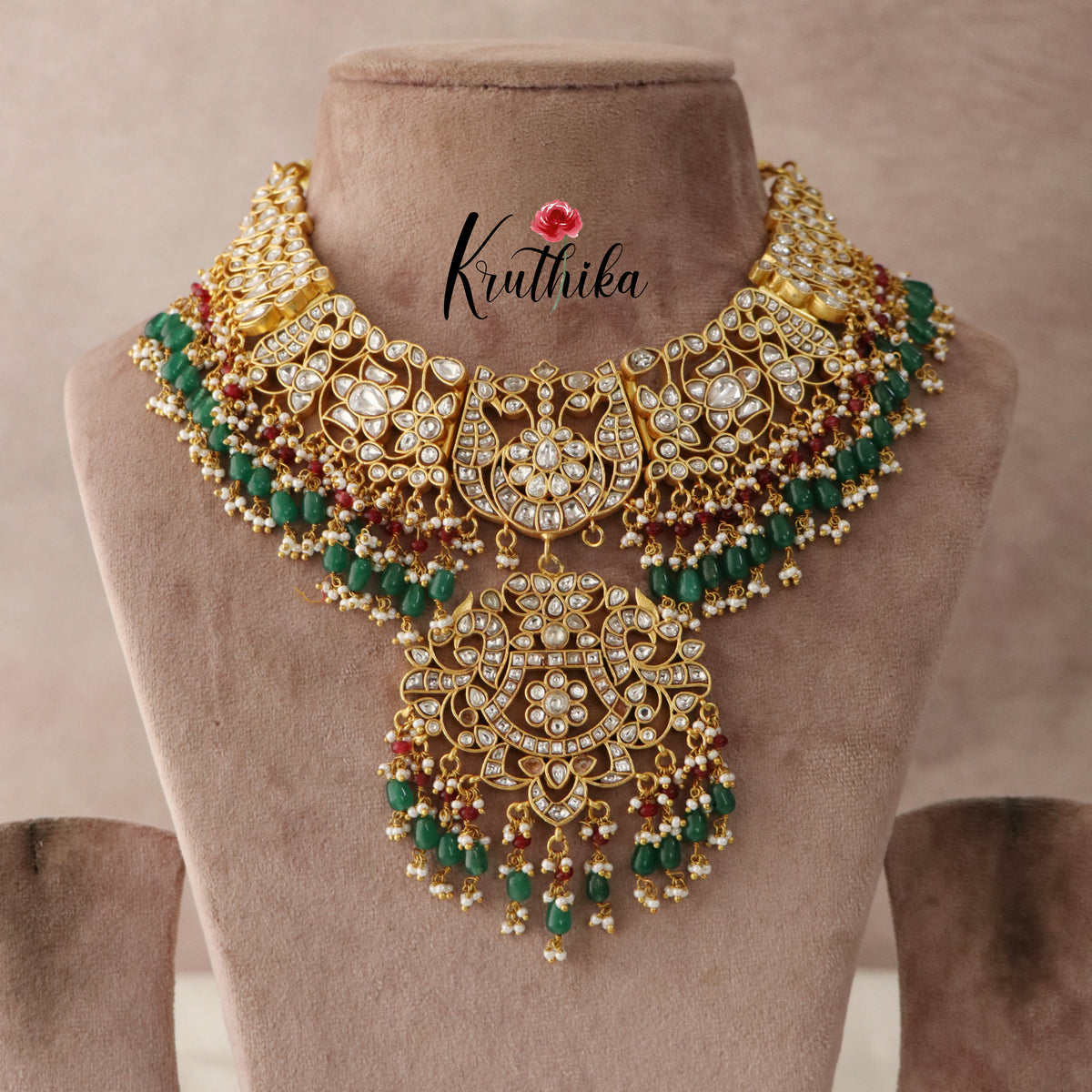 Elegant Kundan Jadau Necklace NC1410 Pre booking only 15 days