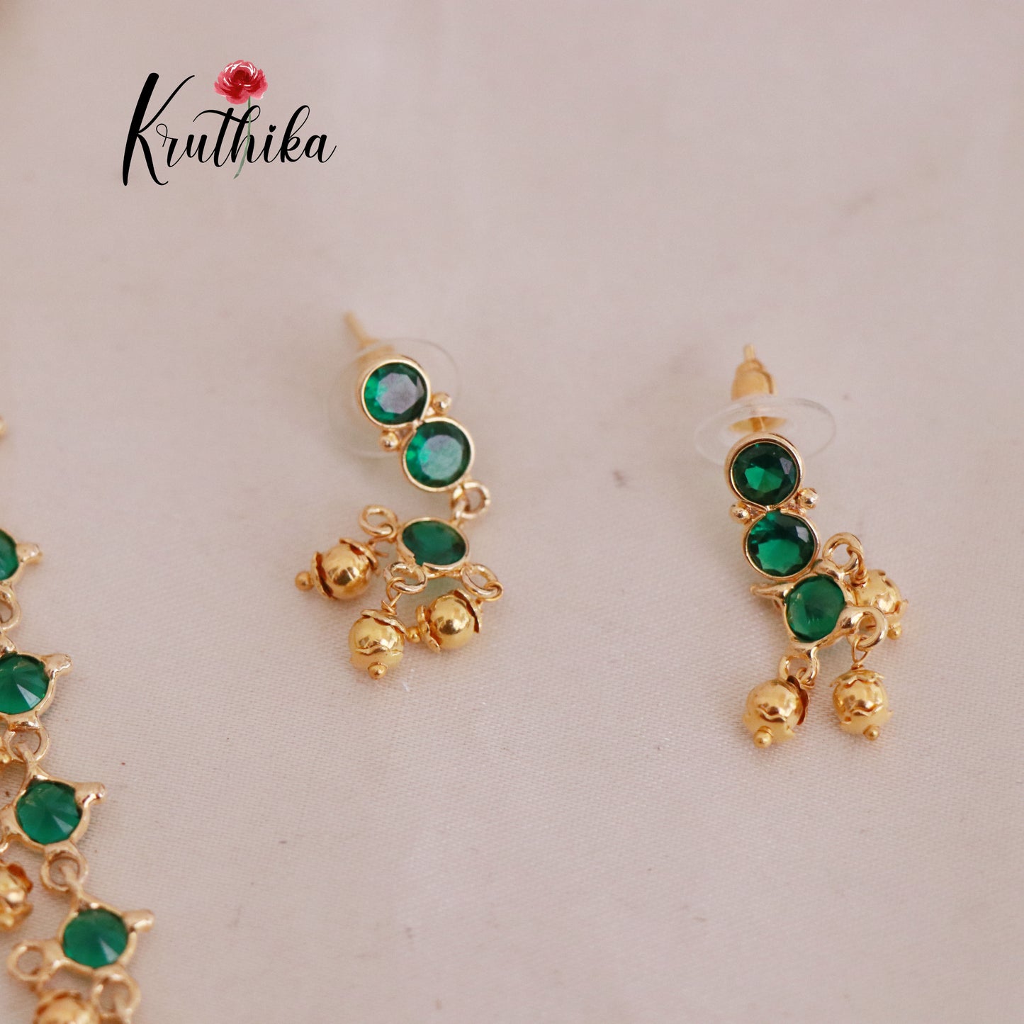 Trendy Gold Finish AD Necklace NC1827