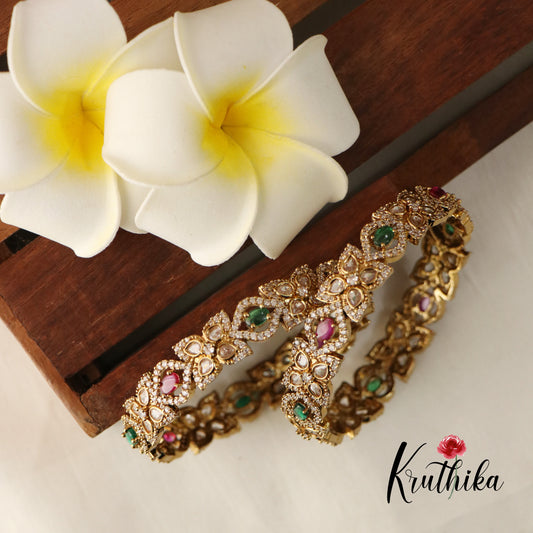 Pretty Jadau AD Victorian Bangles B151