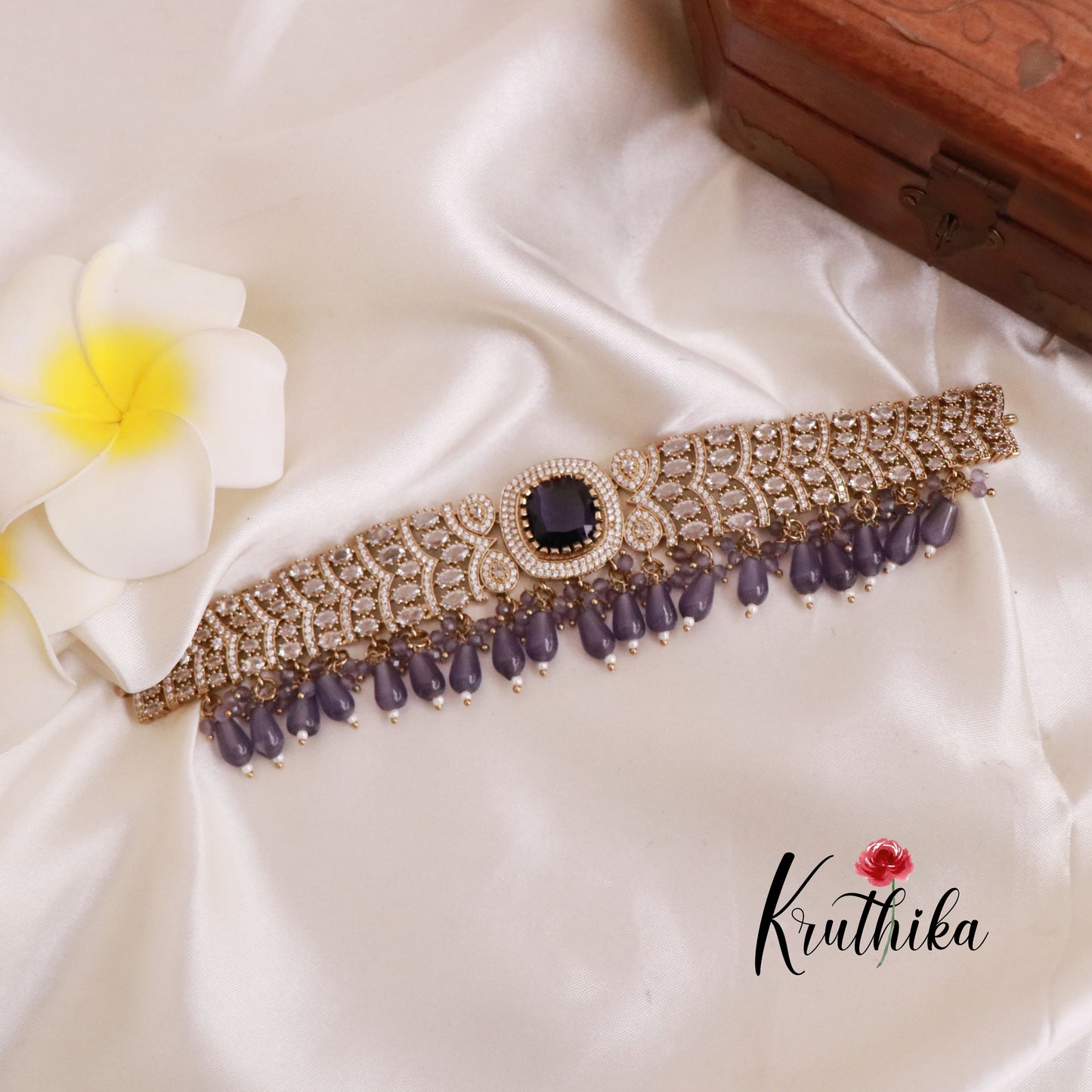 Pretty AD/Victorian Chocker NC1808 (Available in 6 Colours)