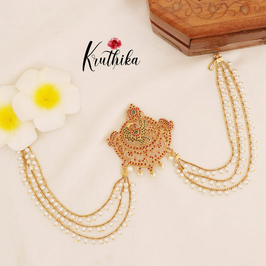 Kemp  Jada billa with pearl chains J41