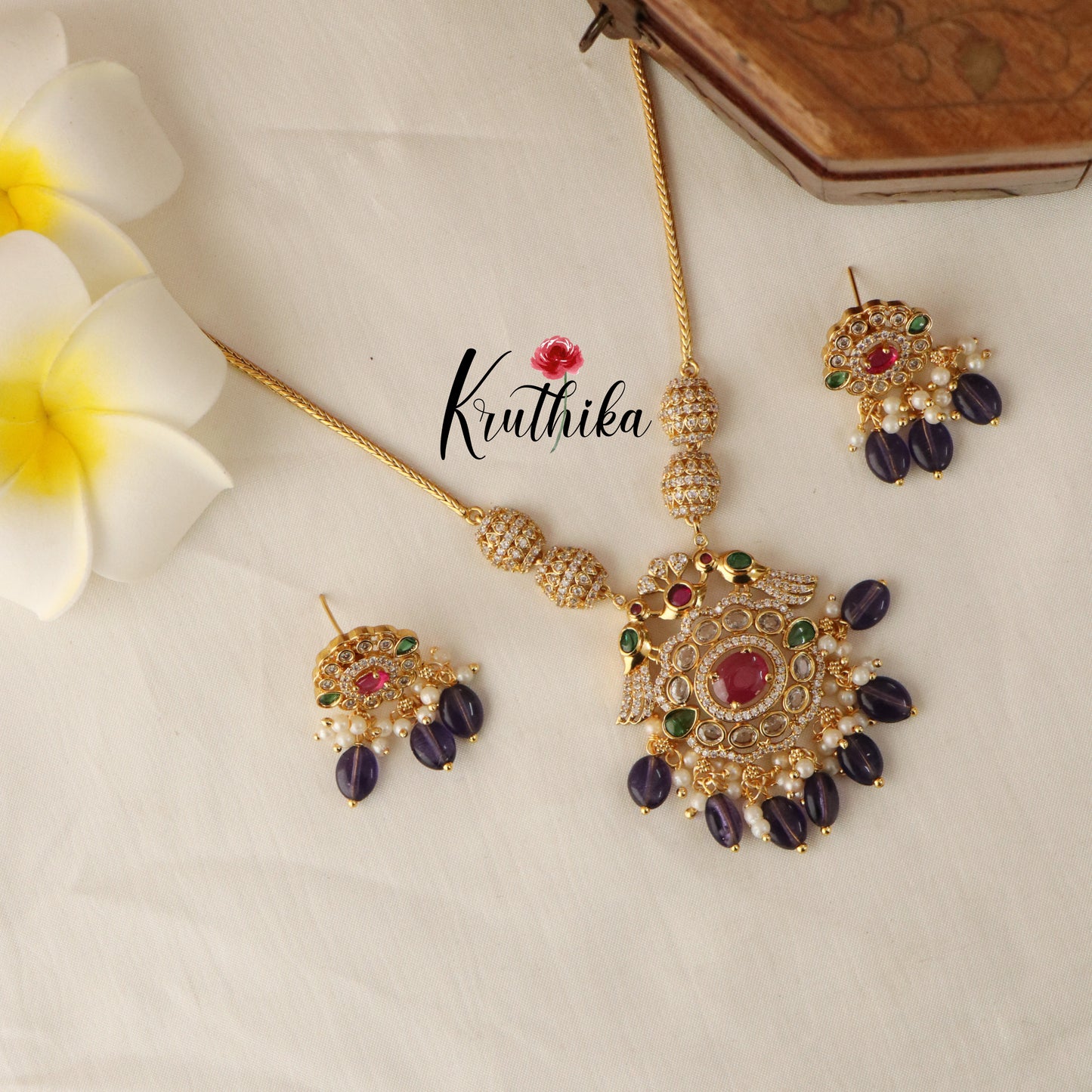 Simple AD Chain Set ( Available in 3 Colours) NC1438