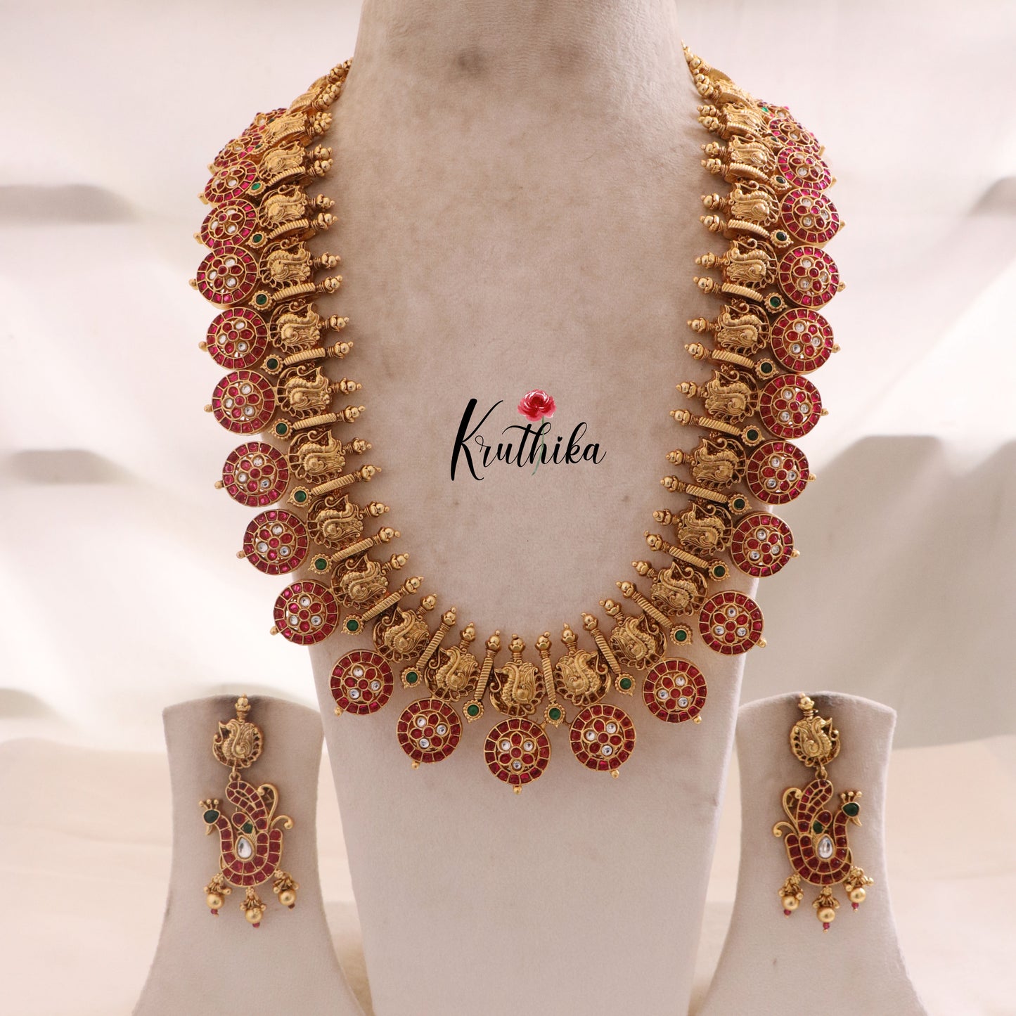 Elegant Kemp bottu maala Haaram LH713