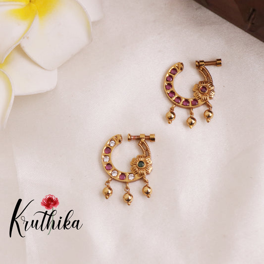 Beautiful Kemp Nose Rings / Nath (Assorted Colors) N67