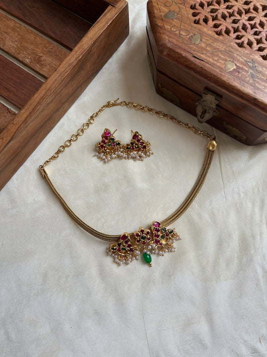 Simple Peacock Chain Necklace NC1097