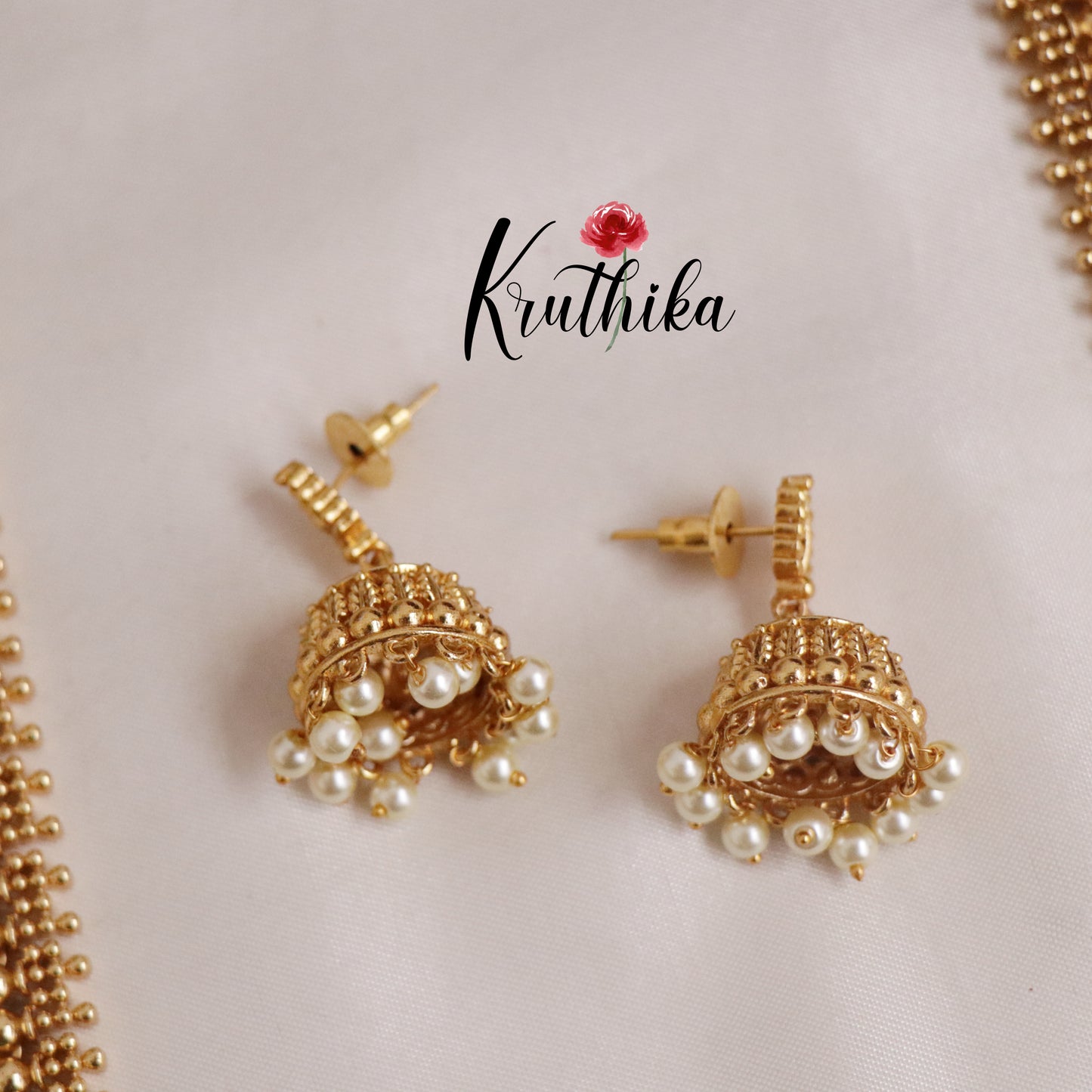 Traditional Gold Replica Long Haaram LH619