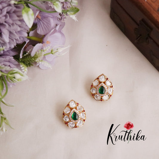 Grand Peacock Design Kundan Pendant Set PS19