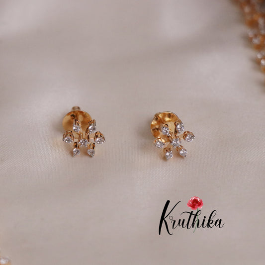 Beautiful CZ Sparking Floral Design Haaram LH1925
