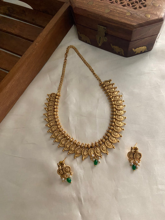 Traditional mango necklace NC869