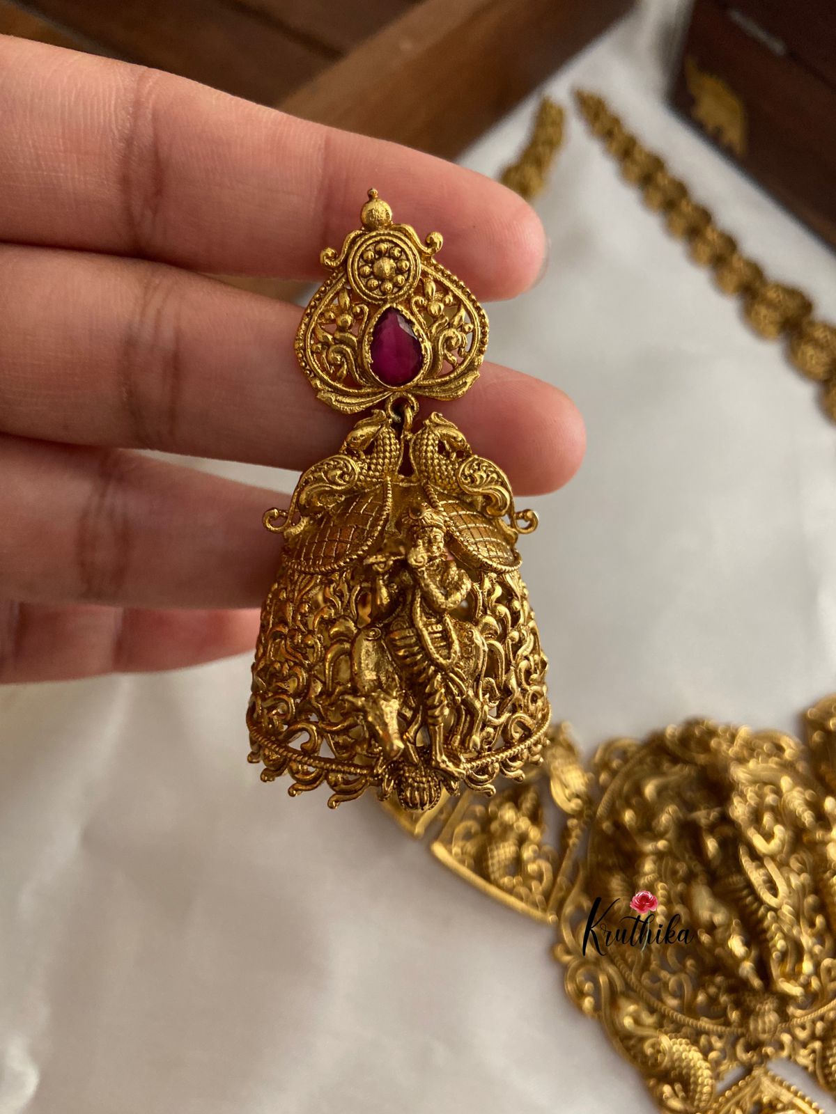 Premium polish Intricate DasavatHaaram Haaram LH237