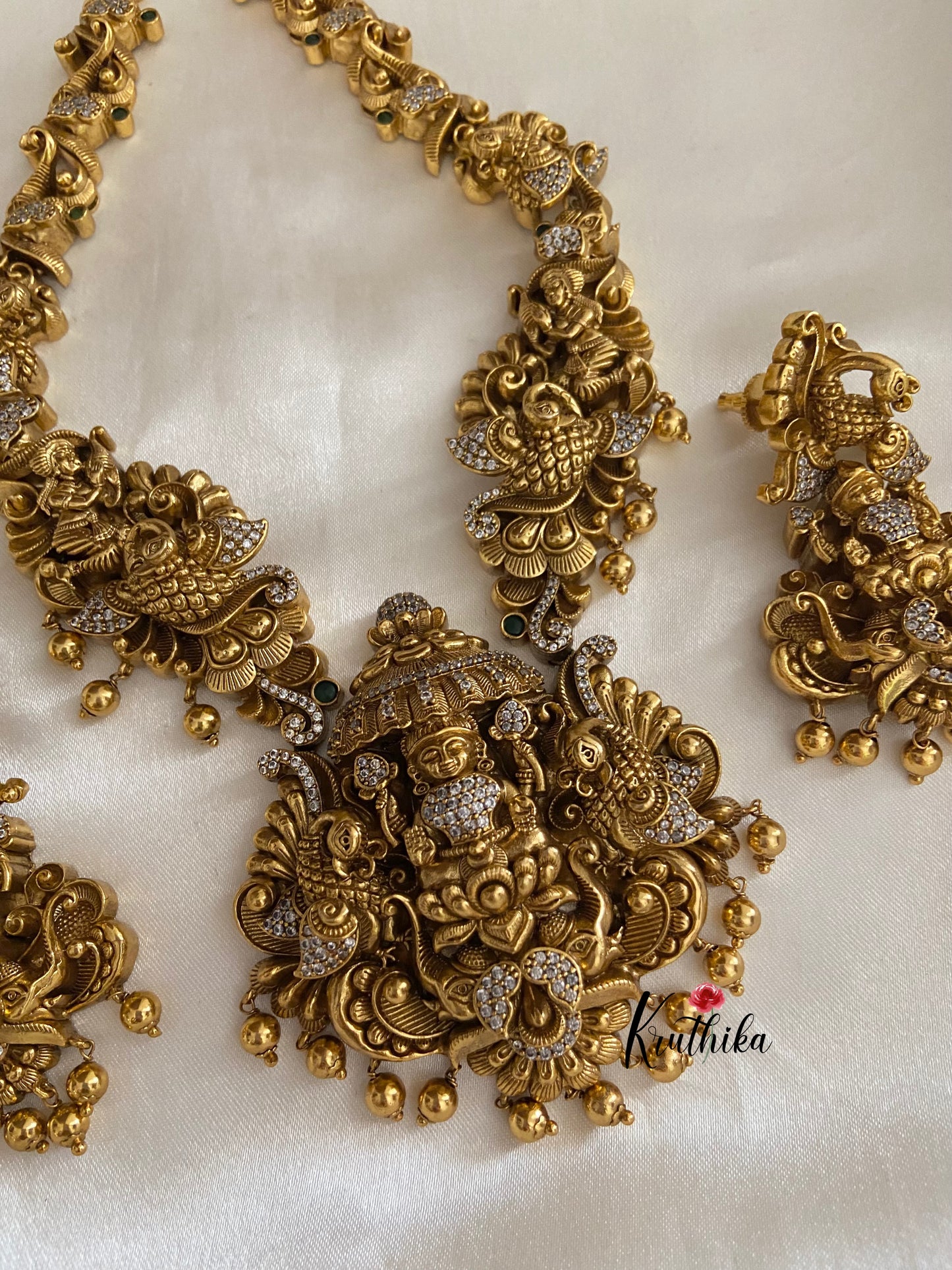 Premium polish Nagas Lakshmi necklace NC618