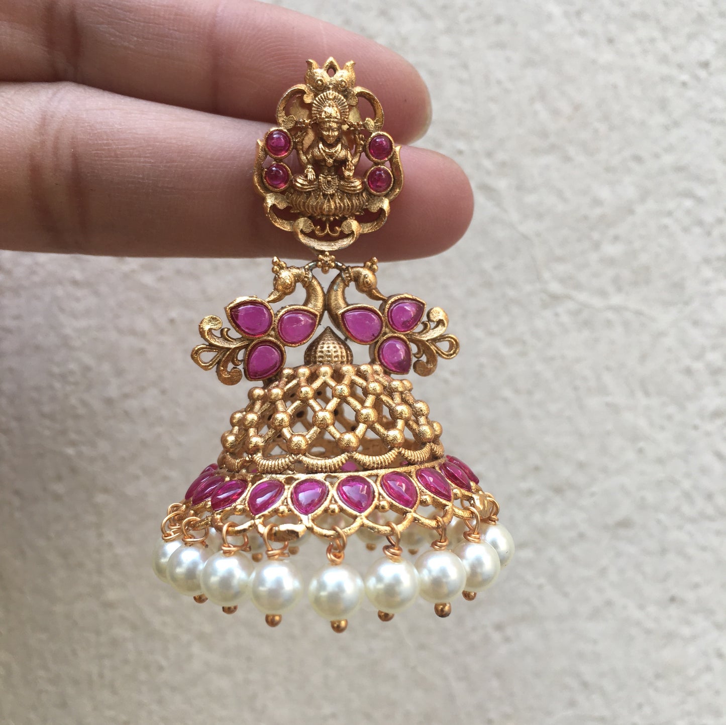 Lakshmi Devi Jhumkas E78
