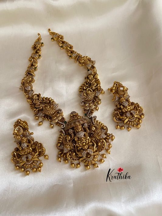 Premium polish Nagas Lakshmi necklace NC618