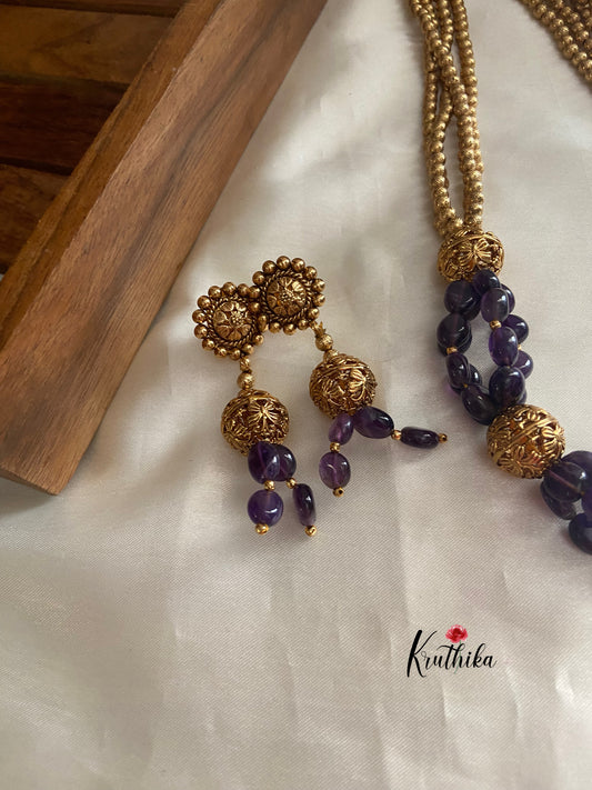 Antique beads maala LH405