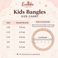 Classic Antique Lakshmi Motifs Kids Temple Bangles B567 (Set Of 4 Bangles)