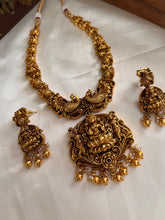 Lakshmi peacock necklace NC1030