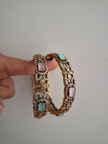 Pastel AD Victorian bangles B105