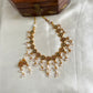 Simple Rice pearls necklace NC1087