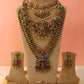 Antique Lakshmi Peacock Jadau Haaram and Jip Belt Set BS010