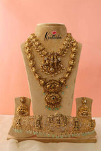 Lakshmi Vaddanam with Peacock and Radha Krishna Necklace BS011