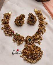 Premium Lakshmi Peacock real kemp Bridal NEcklace NC966