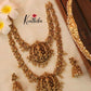 Premium Polish Krishna Peacock Necklace and Haaram BS014