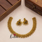 Traditional No stone gold replica leaves necklace NC952