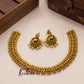 Traditional No stone gold replica leaves necklace NC952