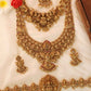 Majestic Lakshmi Peacock Necklace and Bridal Haaram BS019