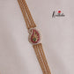 Grand Maanga Design Four Layer Vintage Chandra Multi Stone Haaram with Side AD Pendant LH1912