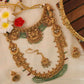 Premium Lakshmi Green Bead Pearl Bridal Set BS002
