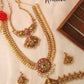 Lakshmi Peacock Hasli with Jadau Haaram Elegance BS023