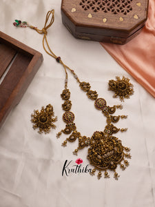 Antique Lakshmi Kempu Necklace NC964
