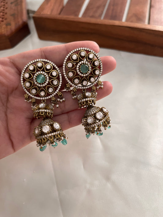 Victorian jhumkas E264