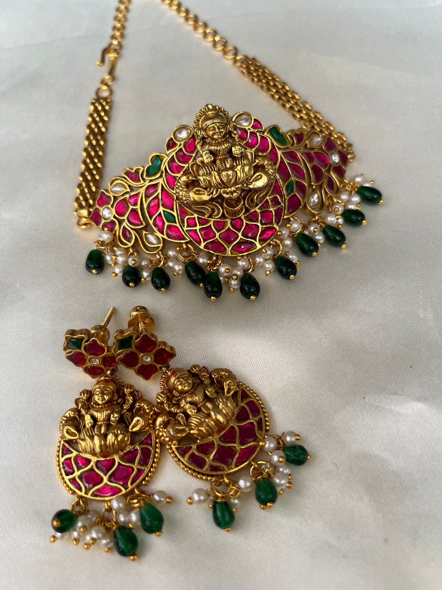 Jadau Lakshmi kids choker ( Pre Order)