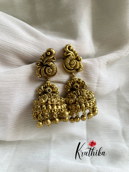 Peacock Jhumka E306