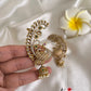 Beautiful AD Peacock Ear cuff jhumkas E461