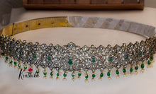 Premium Victoria Green beads vaddanam V113