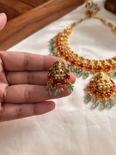 Lakshmi coral beads necklace NC1052