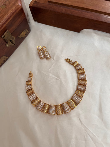 Trendy AD necklace NC996
