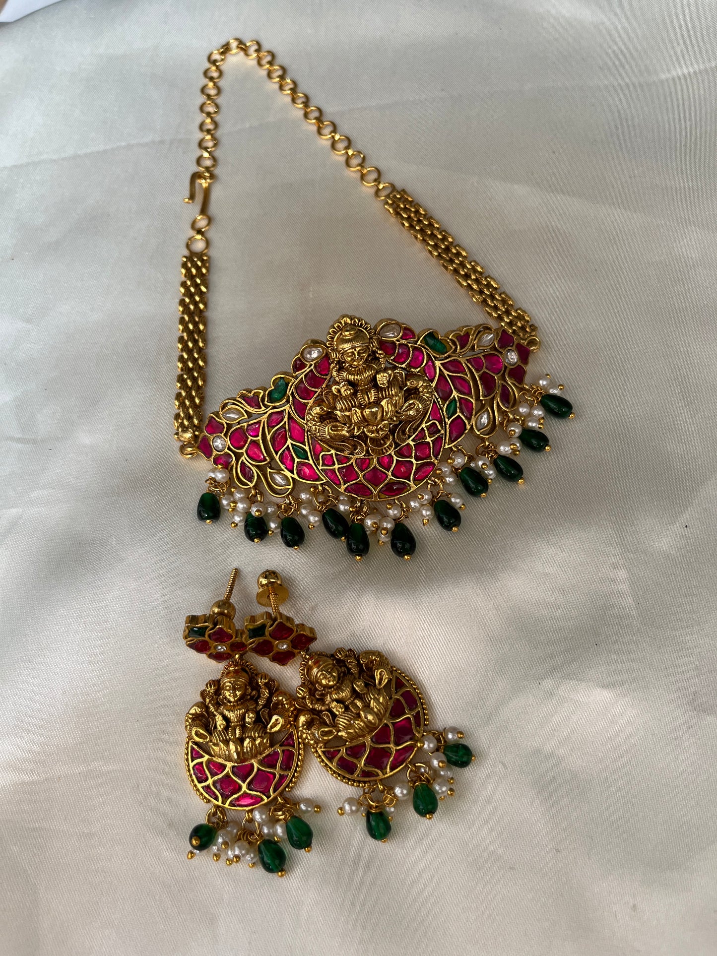 Jadau Lakshmi kids choker ( Pre Order)