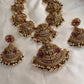 Premium quality Antique finish CZ Ashta Lakshmi Necklace NC446