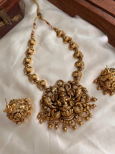 Premium Lakshmi Peacock necklace NC926