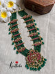 Premium Jadau multi layer green beads Haaram LH545-Pre Booking 15 days