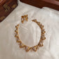 Simple AD hearts necklace NC995
