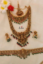 Premium Lakshmi Choker & Nagas Haaram with Beads Hip Chain BS008