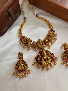Jadau Lakshmi necklace NC1034