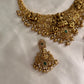 AD cutwork Lakshmi necklace NC986